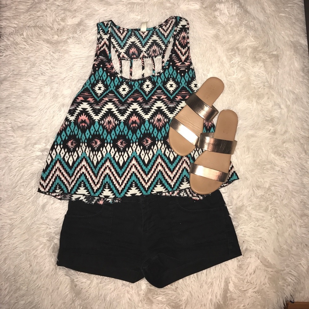 Colorful Cutout Tank