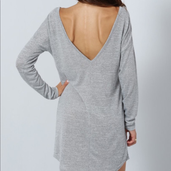 Brand New long sleeve V back dress - Picture 3 of 3
