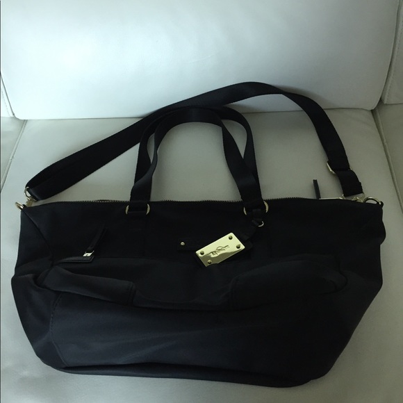 Kipling Leilani Nylon Satchel - Black Add'l Photos - Picture 1 of 5