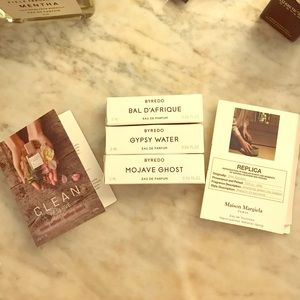 Byredo Gypsy Water, Mojave Ghost, Bal d'Afrique...