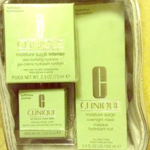 clinique hydration puffiness set