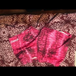 Pink ASICS Spandex