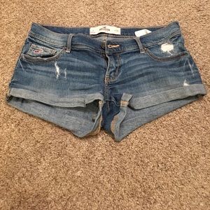 Hollister jean shorts