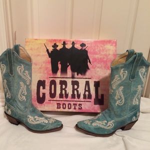 NEVER WORN. Corral cowboy boots. Size 8.5.