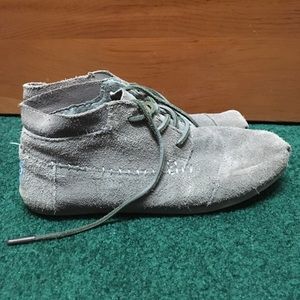 Toms Gray Ankle Booties