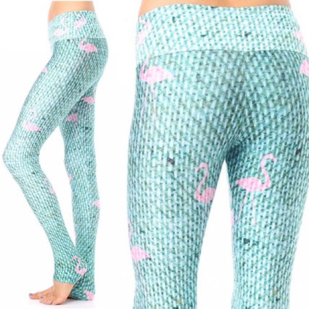 Goldsheep Flamingo leggings XS