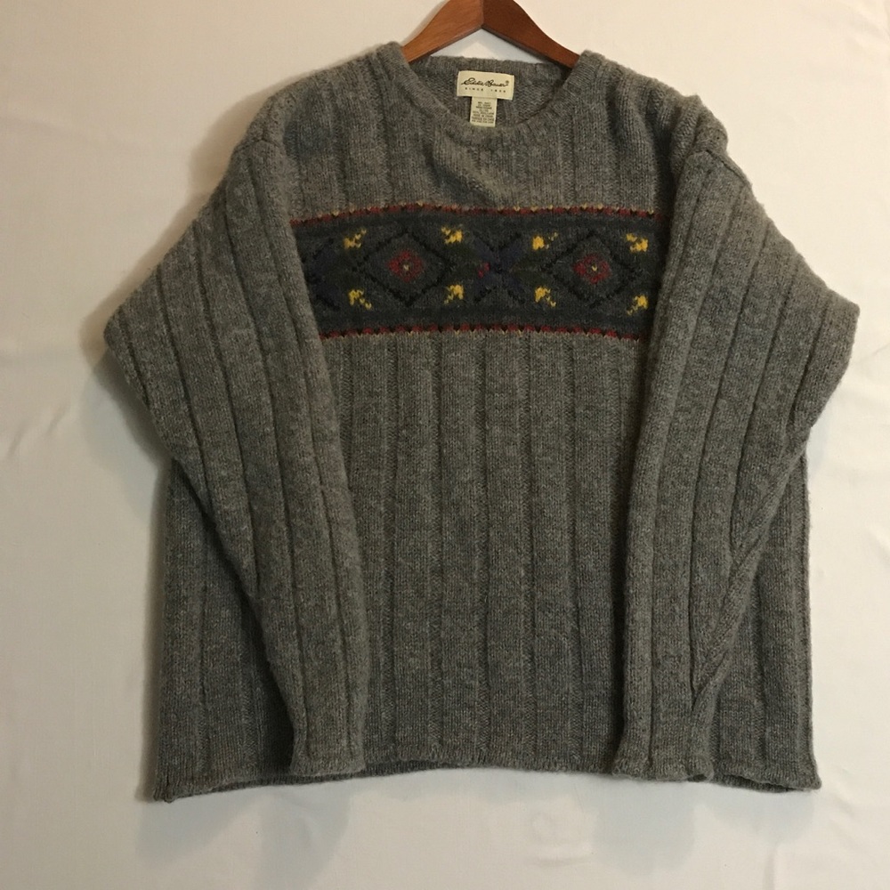Men's wool Eddie Bauer sweater