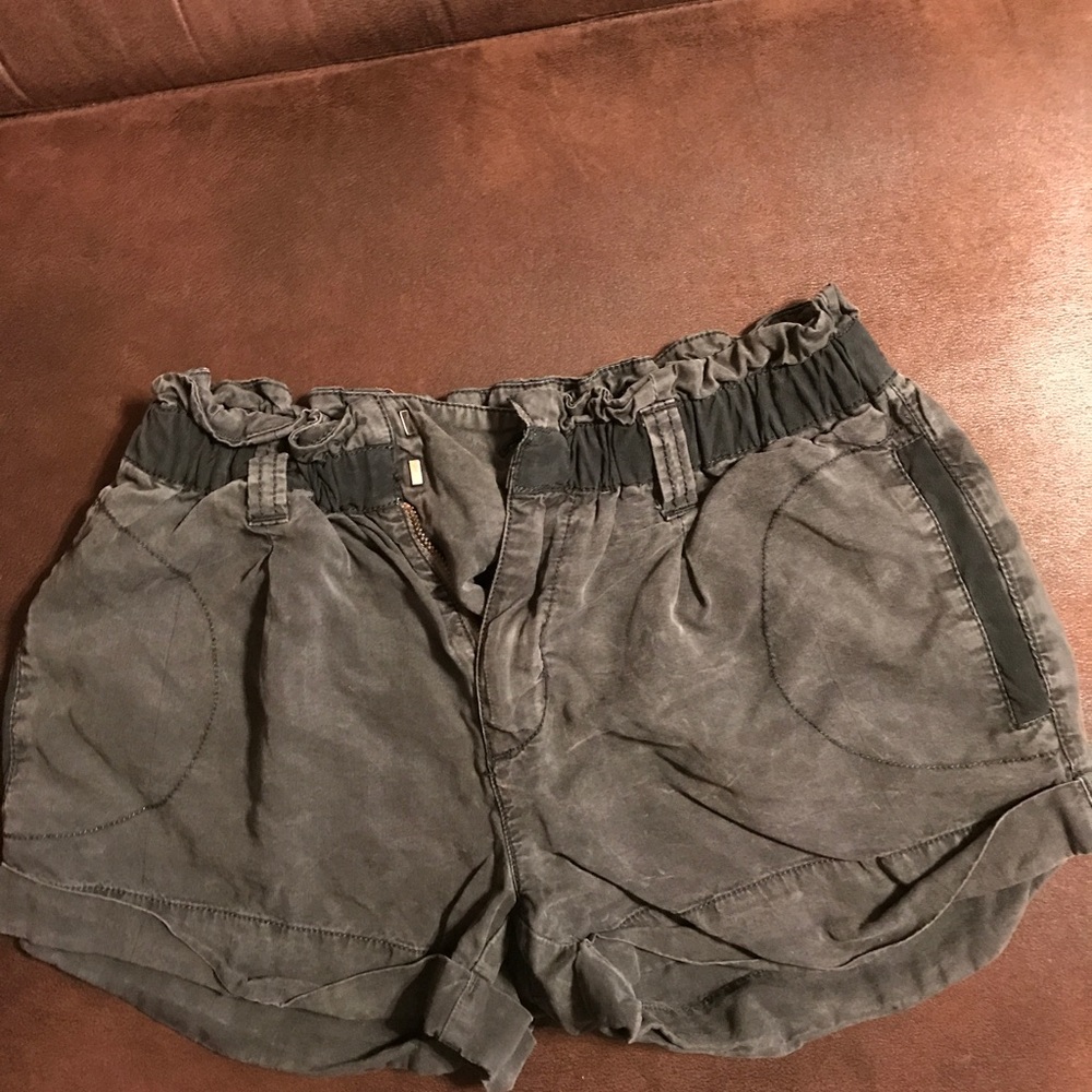 Grey flowing Shorts