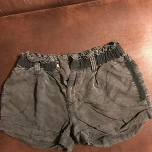 Grey flowing Shorts