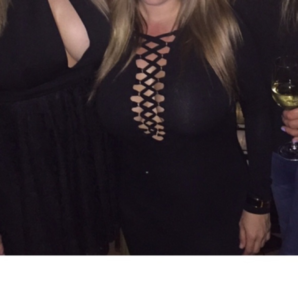 Black Midi Dress