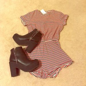 American Apparel Striped Romper