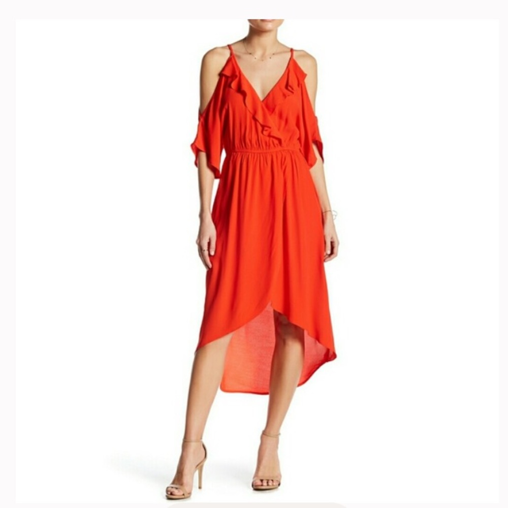 ASTR Ruffle dress