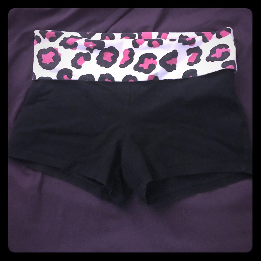 Pink Yoga Shorts