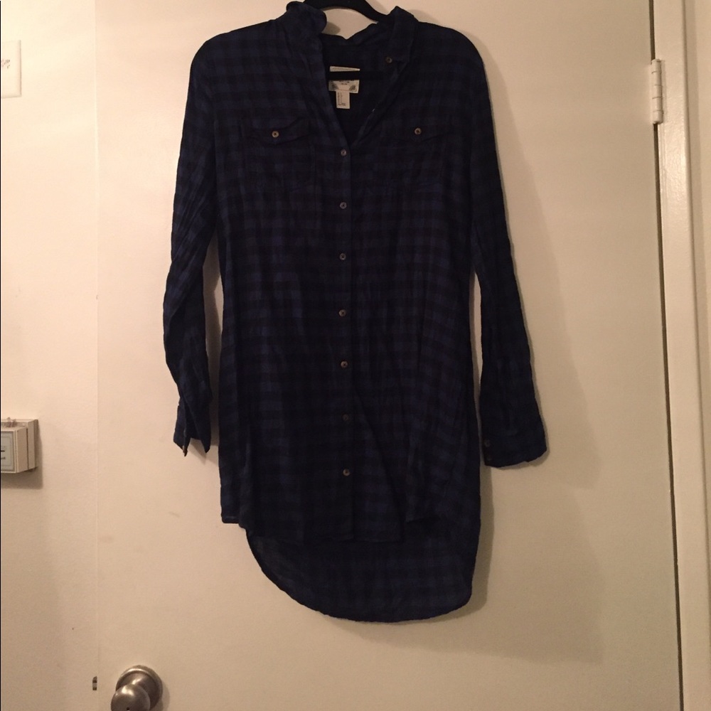 Flannel dress