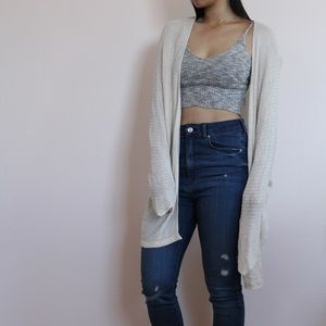 Brandy Melville Cream Knit Cardigan