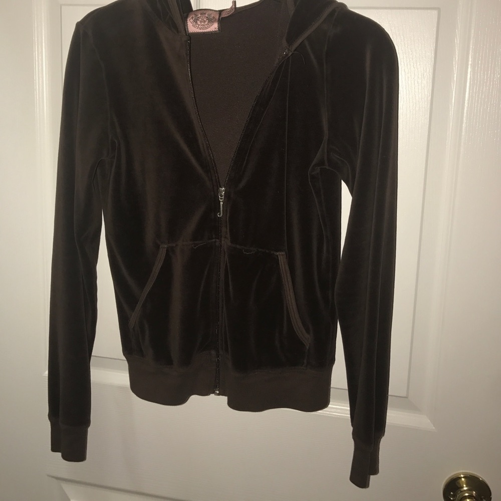 Juicy Couture velour hoodie