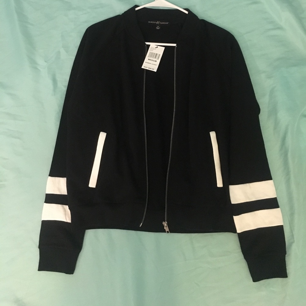 NWT Almost Famous Bomber Jacket Size Medium