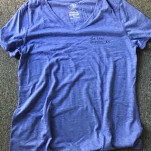 Elk Lake, Owenton, KY women's v neck shirt