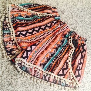 Summer tribal shorts 🌺🔥💛