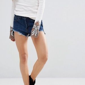High waisted Free People shorts
