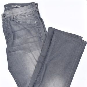 ☀️HP☀️7 For All Mankind Standard gray jeans