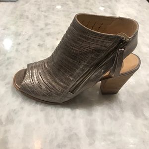 Paul Green 'Cayanne' Leather Peep Toe Sandal