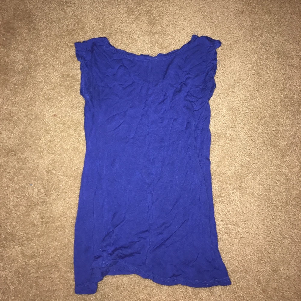 kids sea blue shirt