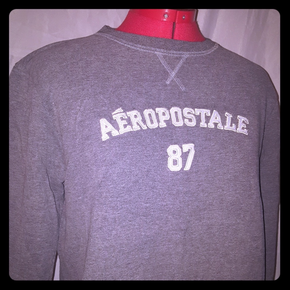 GIFTED & GONE! Grey AREO Sweatshirt size Large