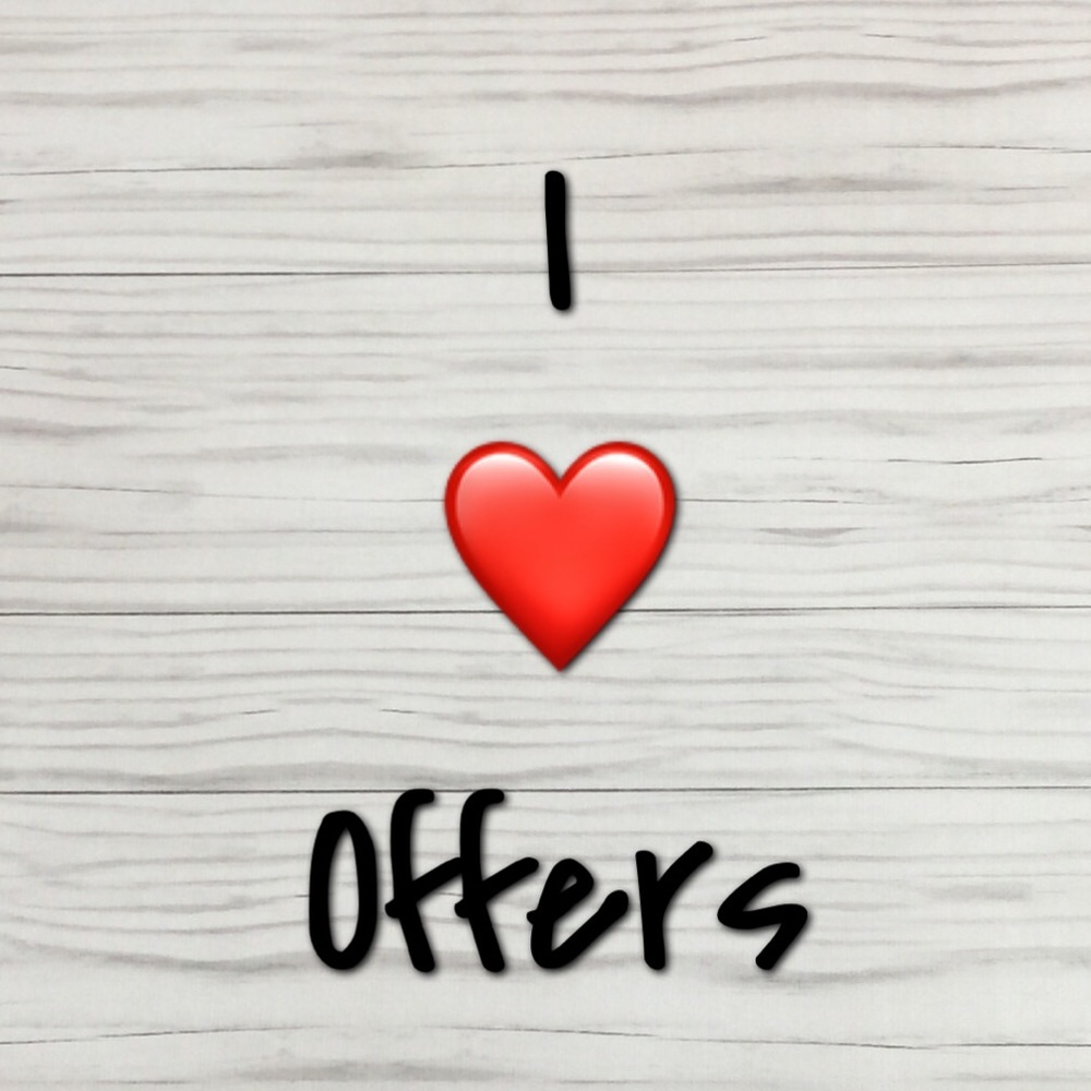 All offers are considered