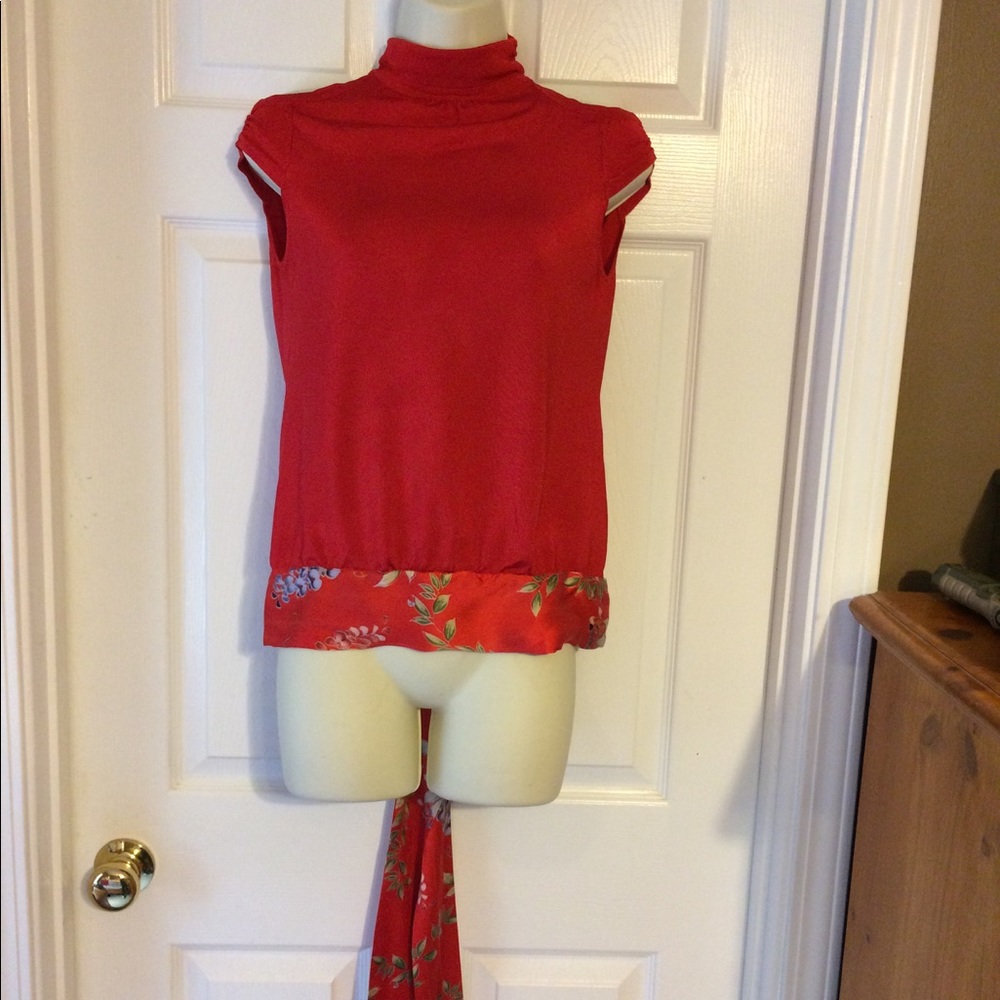 Karen Millen open back shirt size - 1.