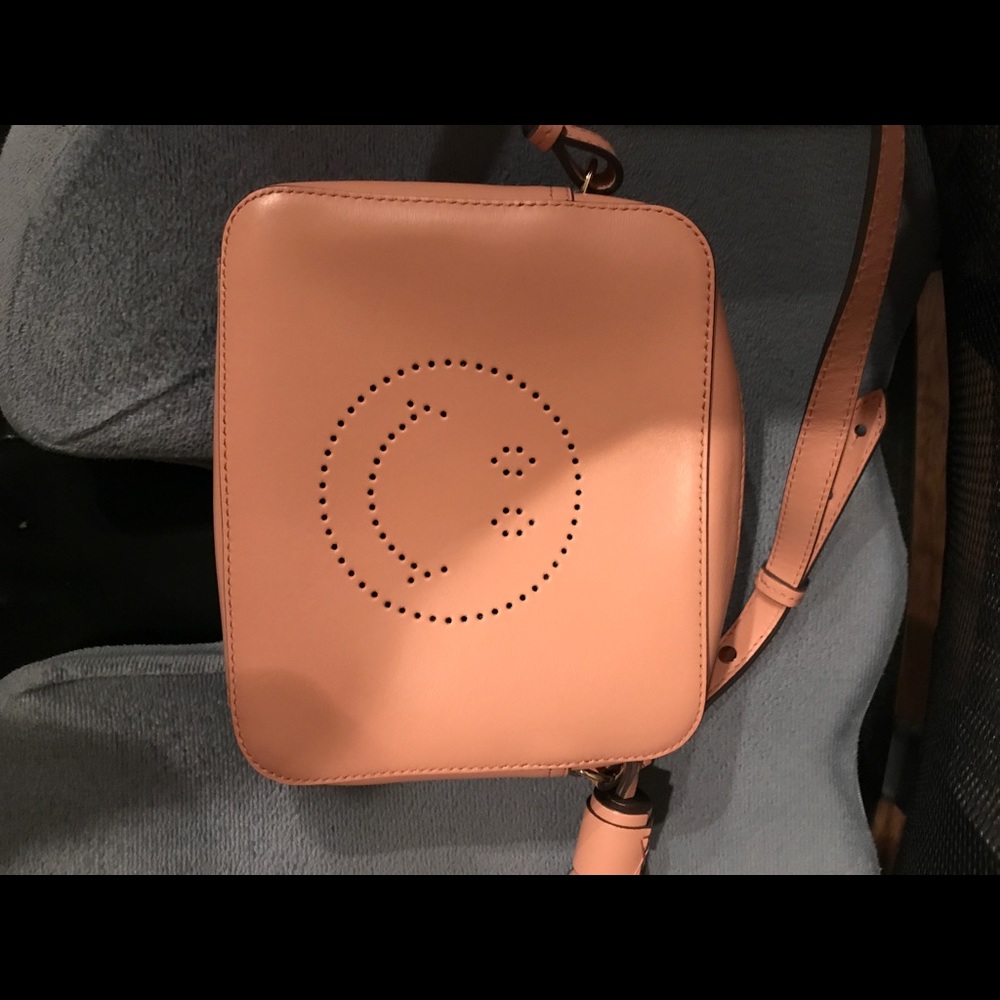 Cross body bag powder pink