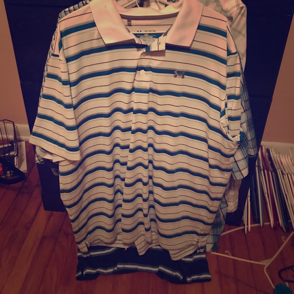 Under armor polo