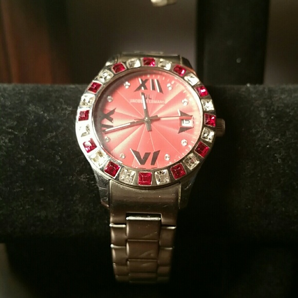 Jaques Lemans Red Stainless Steel 37MM Watch main image 5