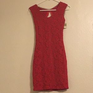 Red Lace dress