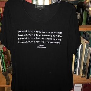 Forever 21 short sleeved shirt