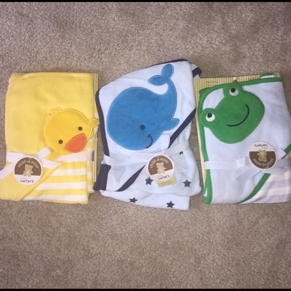 3 Baby towels