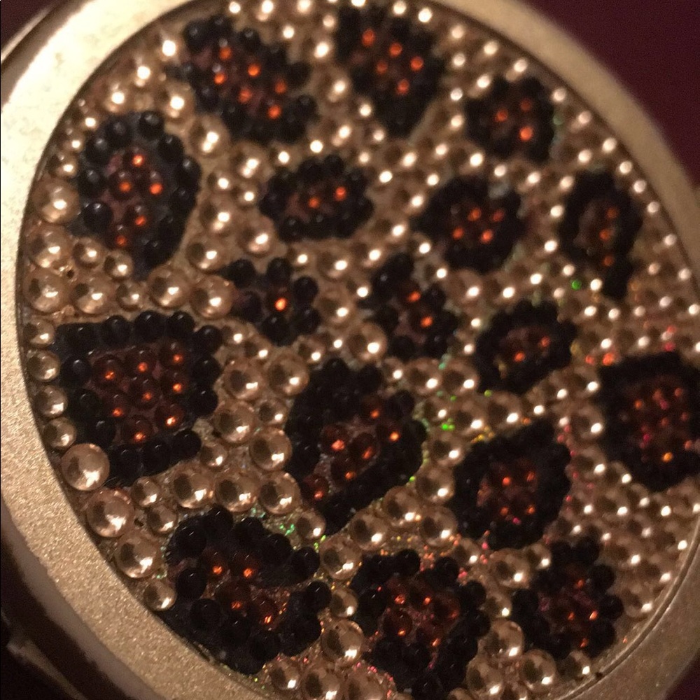 CHEETAH PRINT COMPACT MIRROR 🐆👀💓