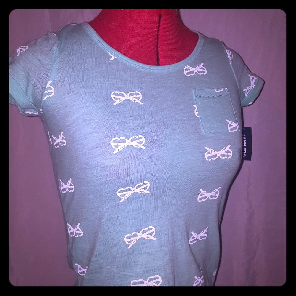NWT! Mint Green Girls T-shirt size 10-12/Large