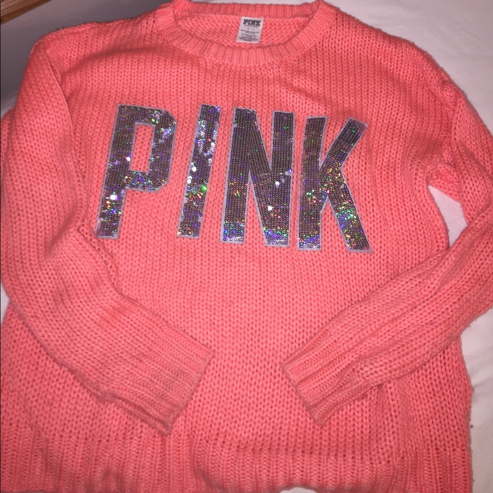 Pink Victoria's Secret Sweater