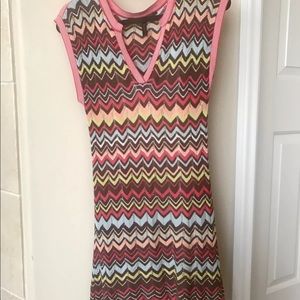 BCBG Max Azria Knit Dress Lined S XS
