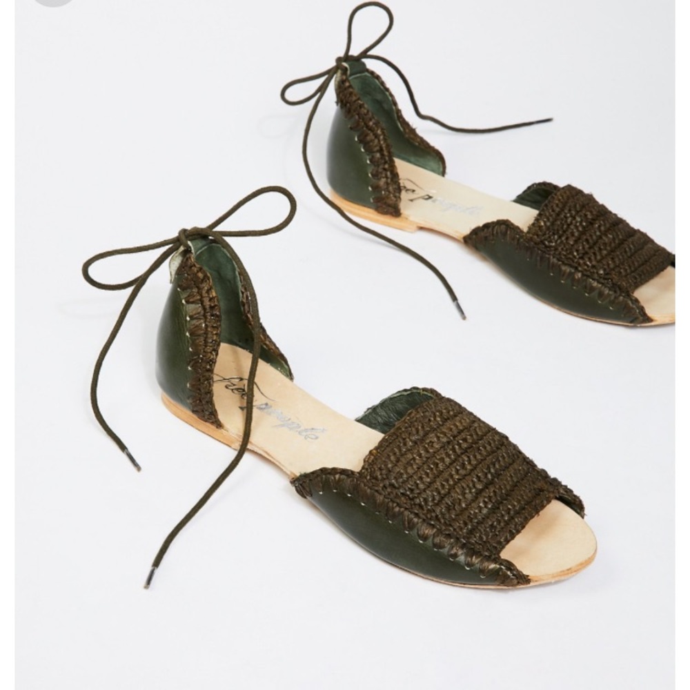 Free people woven flats