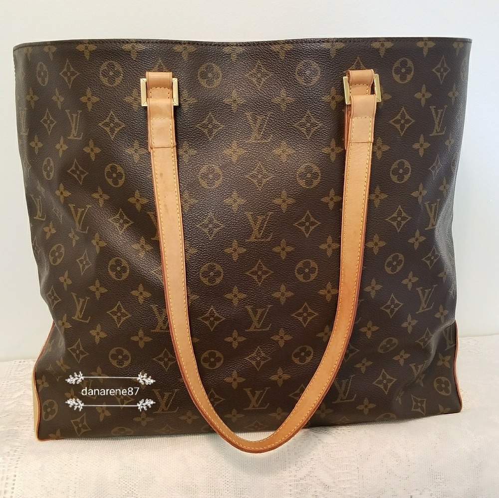 Authentic Louis Vuitton Monogram Cabas Alto