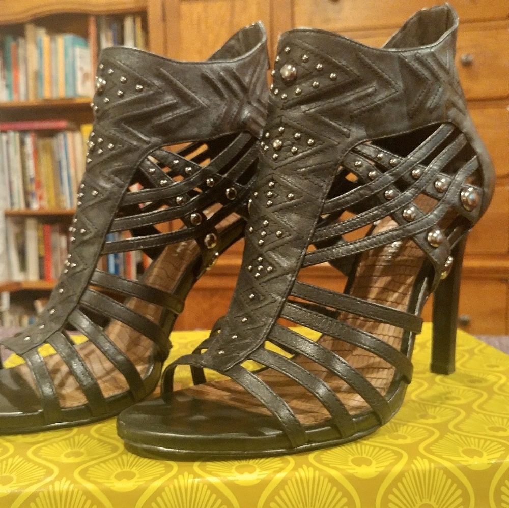 Strappy 4" heels by Gianni Bini