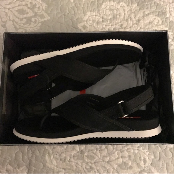 Prada"Gabardine"Slingback Thong;Size-40.5(10-10.5) - Picture 8 of 8