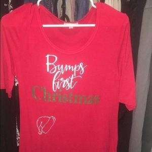 Baby's First Christmas Shirt