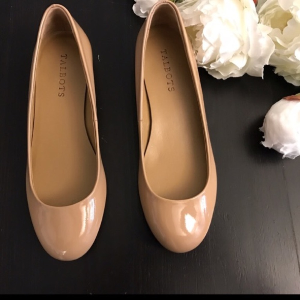 Talbots Ballet Flats. Nude. Size 7. Brand New