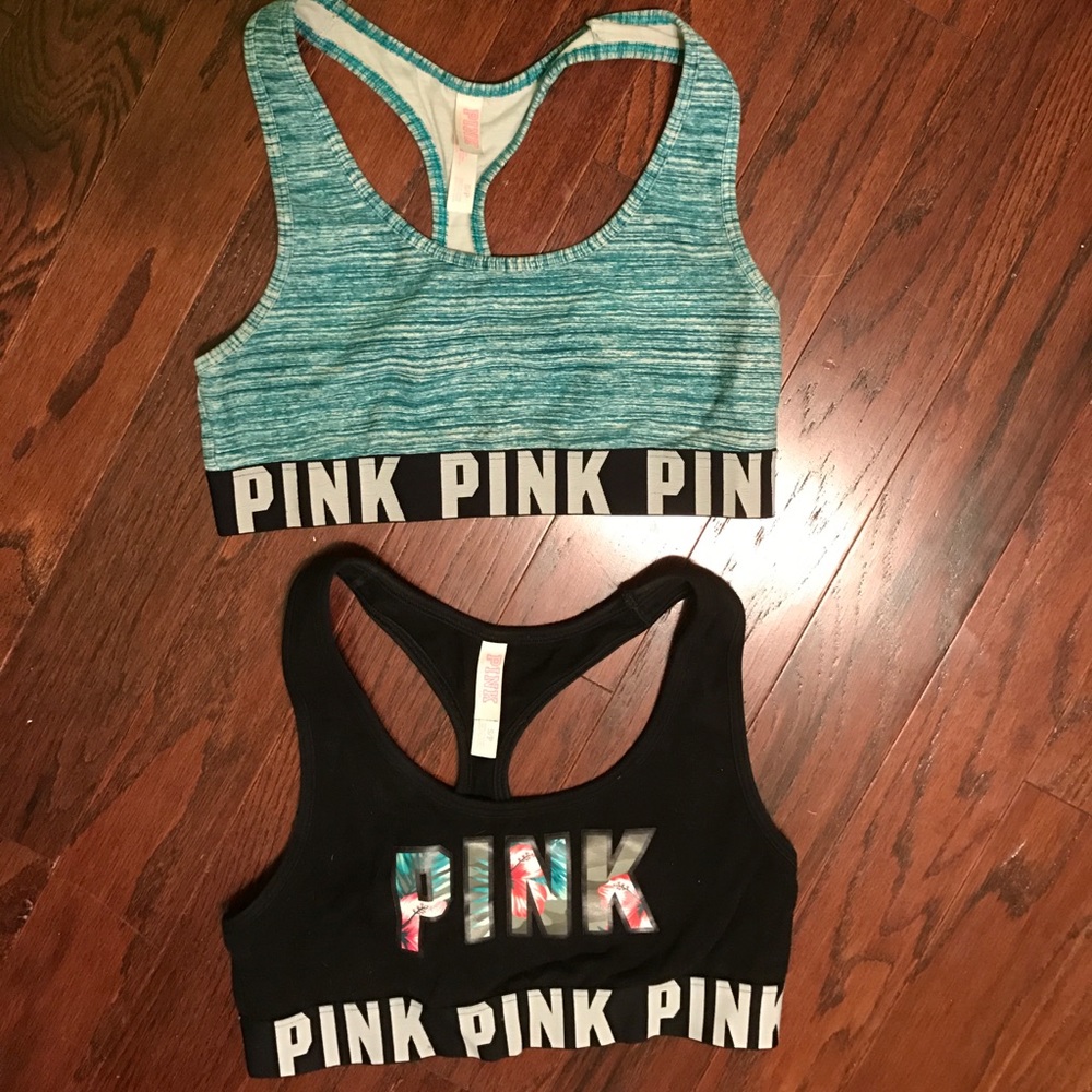 NWOT pink vs sports bras BUNDLE