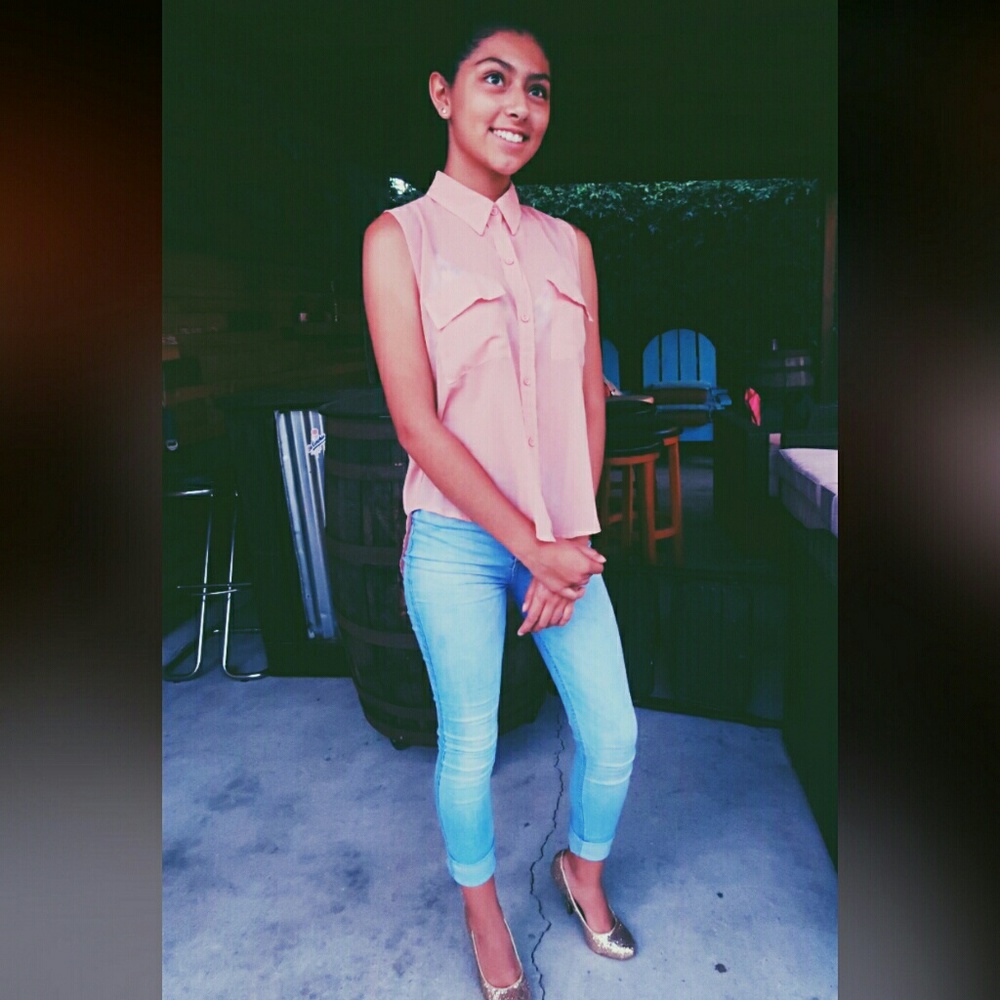 Pretty in Pink Button Down