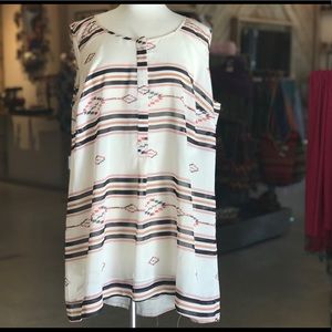 Daniel Rainn - southwest chiffon top