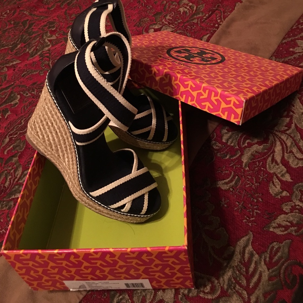 Tory Butch. Wedges